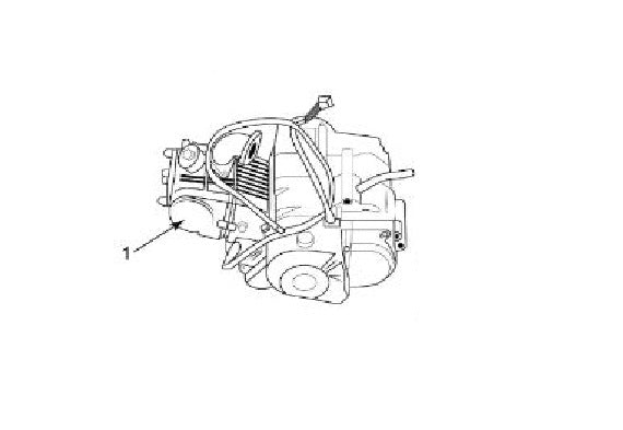 7914 |Complete Engine- HS70- Electric Start, Semi-Auto